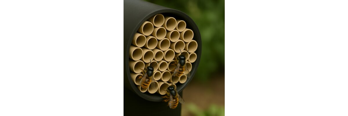 Papierstrohhalme fürs Insektenhotel: Niströhrchen für Wildbienen - Papierstrohhalme fürs Insektenhotel | Niströhrchen