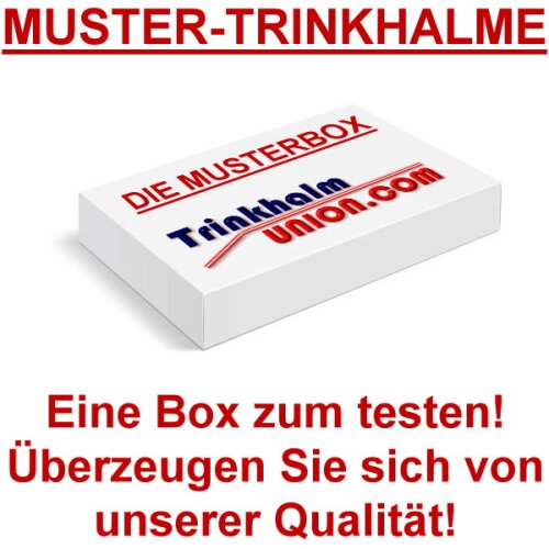 MUSTER BOX - Trinkhalmsortiment